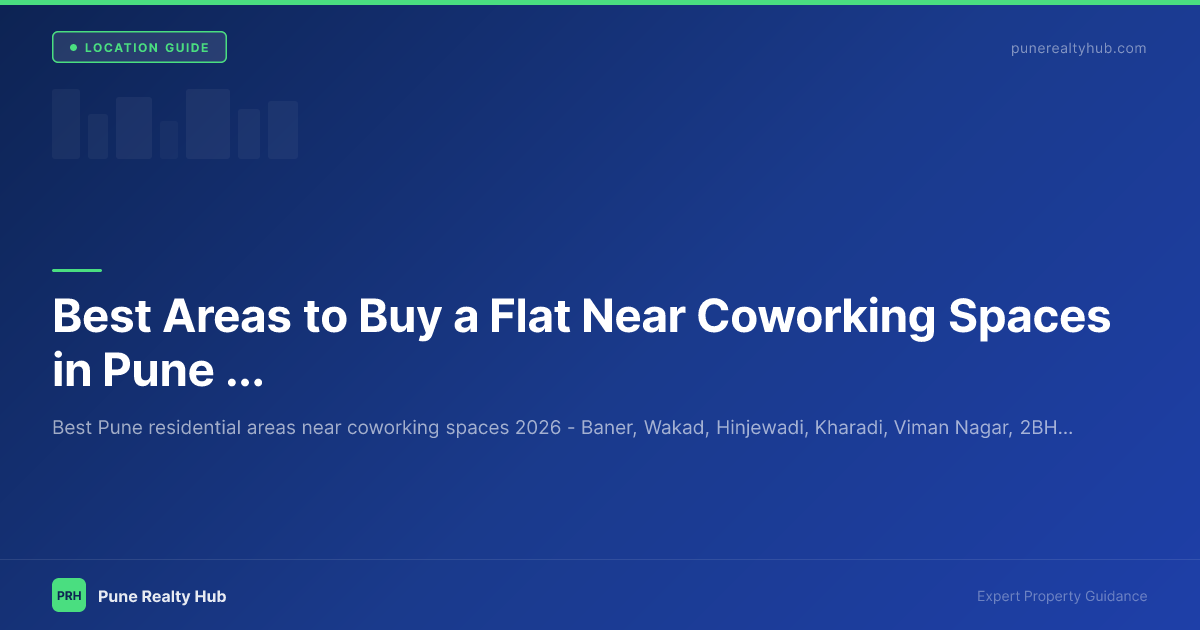 Best Areas to Buy a Flat Near Coworking Spaces in Pune 2026