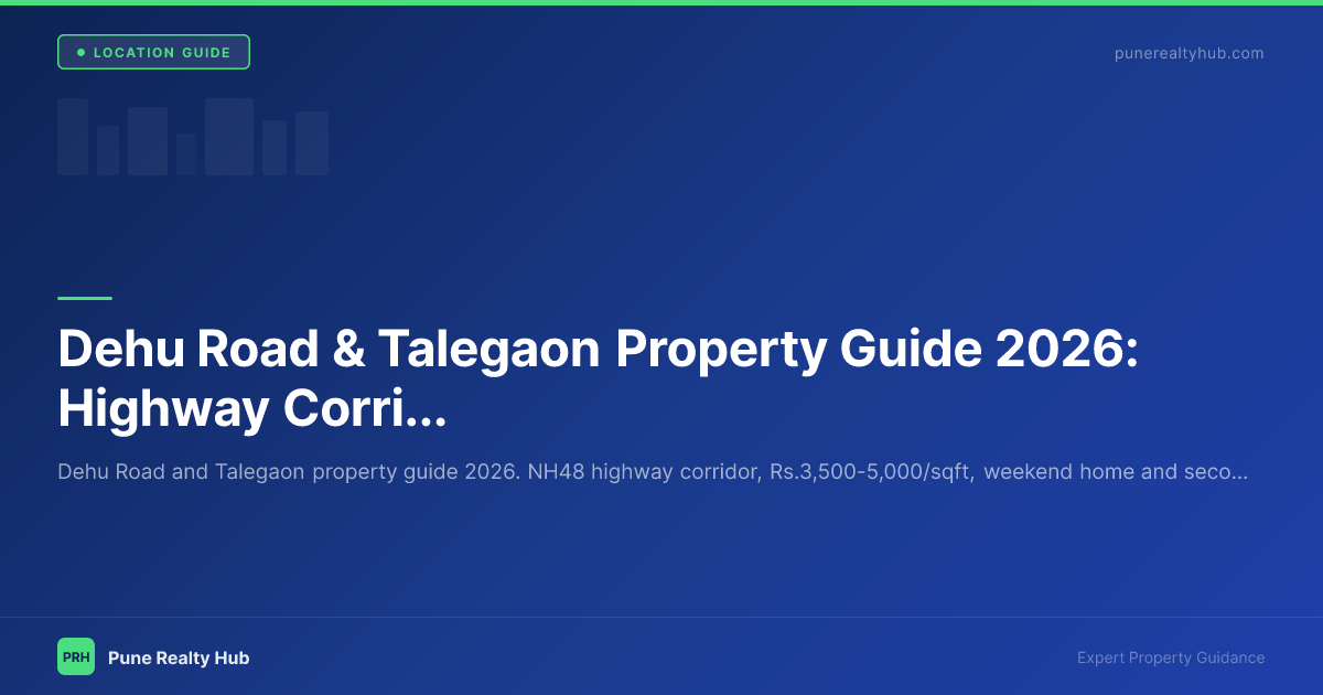 Dehu Road & Talegaon Property Guide 2026: Highway Corridor Investment