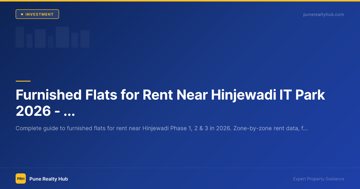 Furnished Flats for Rent Near Hinjewadi IT Park 2026 — Zone Guide, Prices & Own vs Rent Math