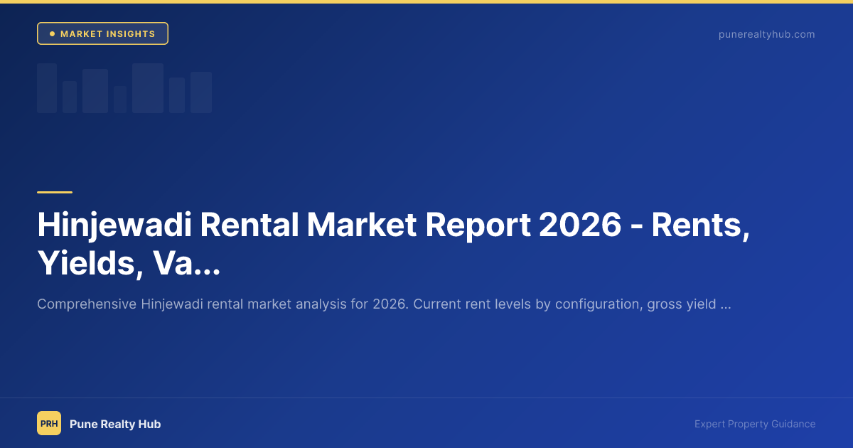 Hinjewadi Rental Market Report 2026 — Rents, Yields, Vacancy & 2027 Outlook