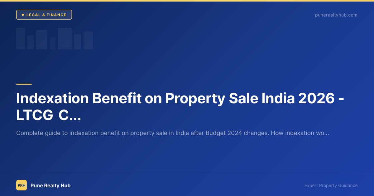 Indexation Benefit on Property Sale India 2026 — LTCG Calculation After Budget Changes