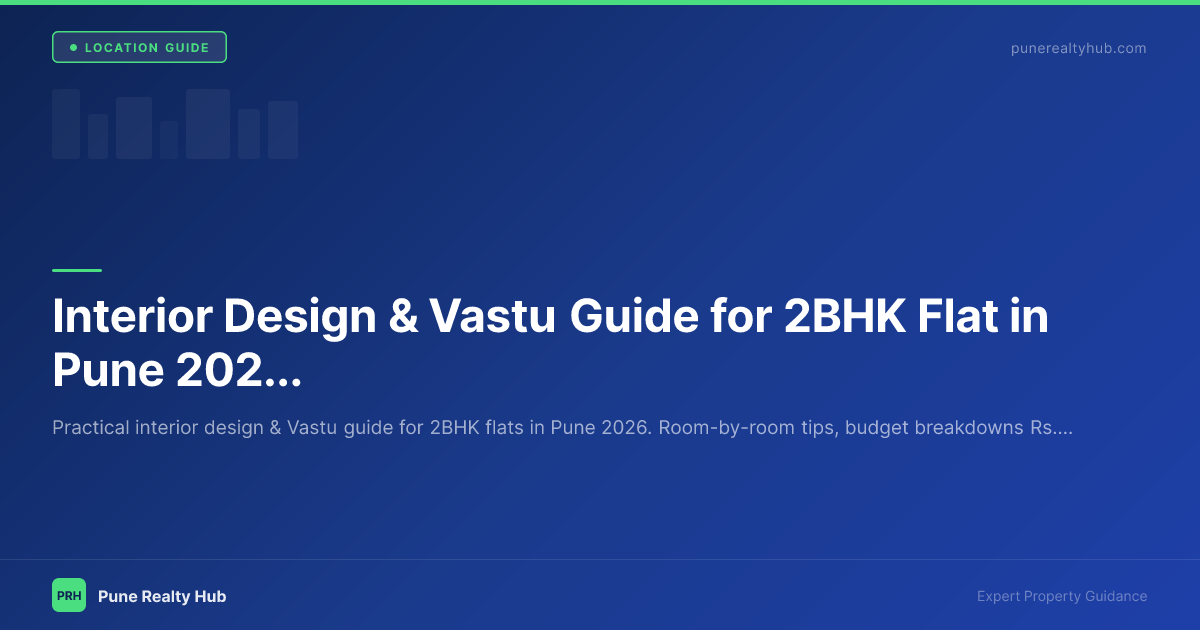 Interior Design & Vastu Guide for 2BHK Flat in Pune 2026 — Budget ₹3L–₹12L