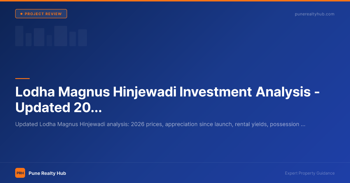 Lodha Magnus Hinjewadi Investment Analysis — Updated 2026 Prices & 2027 Outlook