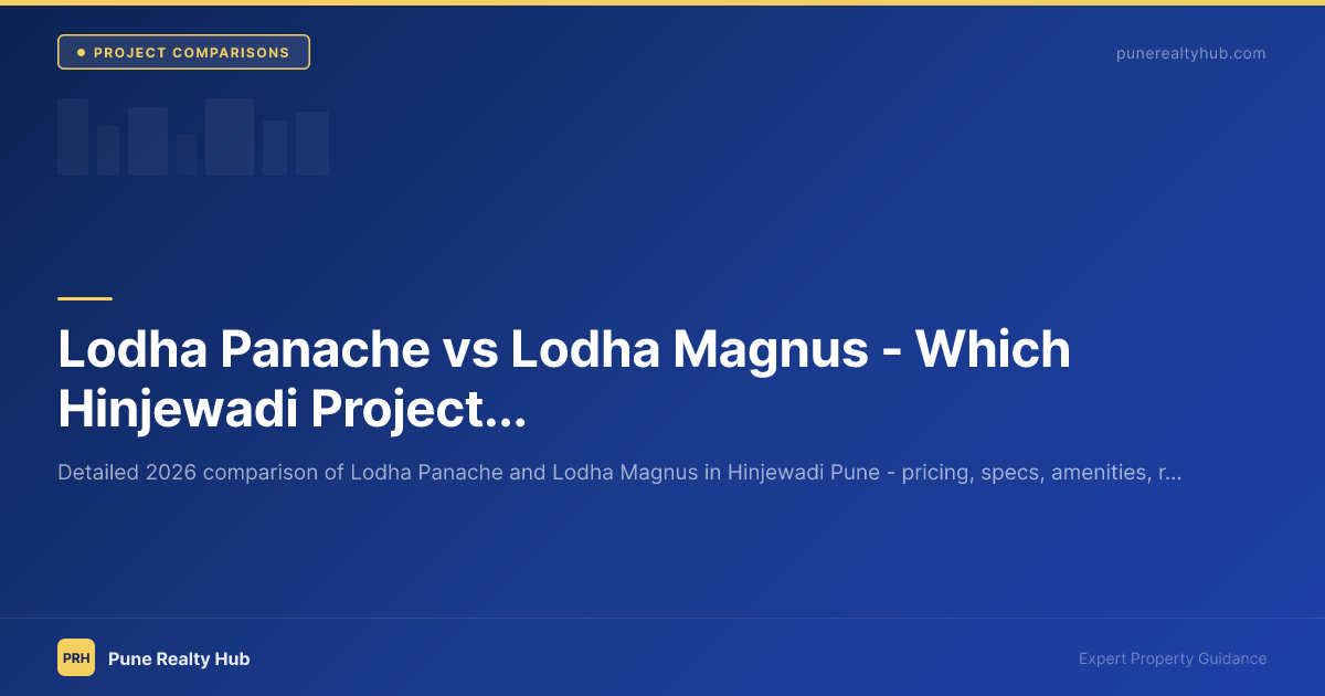 Lodha Panache vs Lodha Magnus — Which Hinjewadi Project to Buy in 2026?