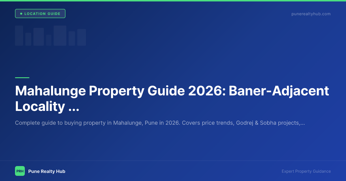 Godrej and Sobha premium residential projects in Mahalunge near Baner Pune