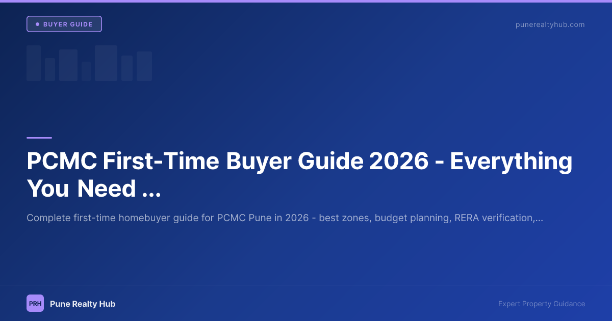 PCMC First-Time Buyer Guide 2026 — Everything You Need to Know