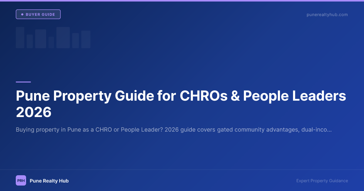 Pune Property Guide for CHROs & People Leaders 2026
