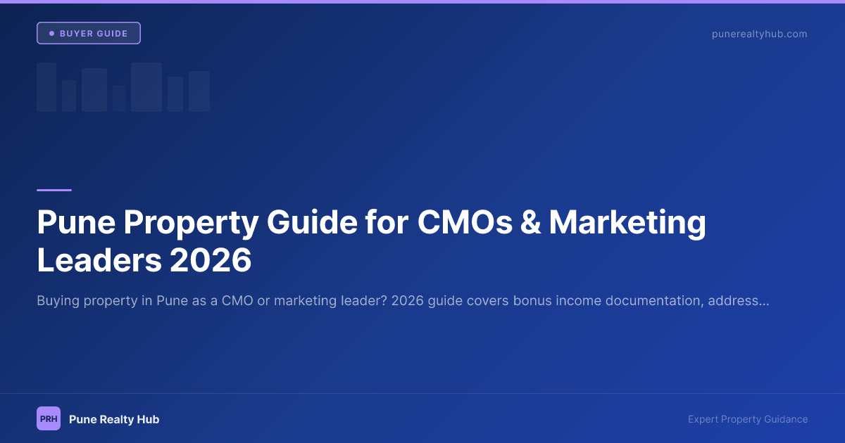 Pune Property Guide for CMOs & Marketing Leaders 2026