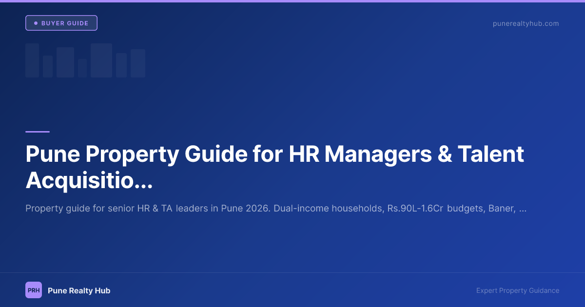 Pune Property Guide for HR Managers & Talent Acquisition Leaders 2026