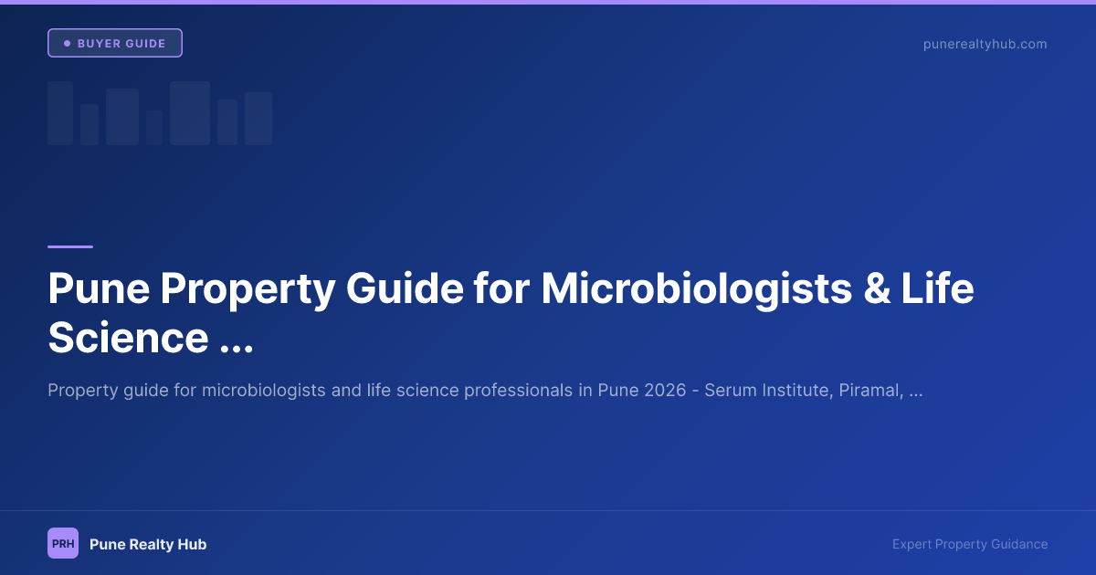 Pune Property Guide for Microbiologists & Life Science Professionals 2026