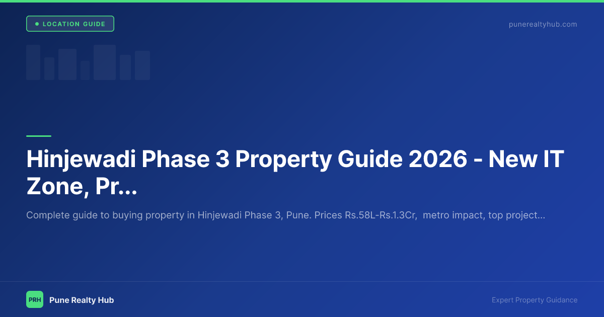 Hinjewadi Phase 3 Property Guide 2026 — New IT Zone, Prices & Best Projects