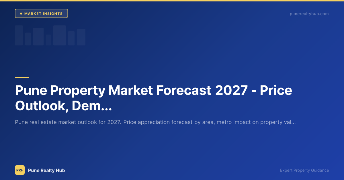 Pune Property Market Forecast 2027 — Price Outlook, Demand Drivers & Investment Zones