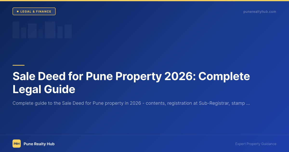 Sale Deed for Pune Property 2026: Complete Legal Guide