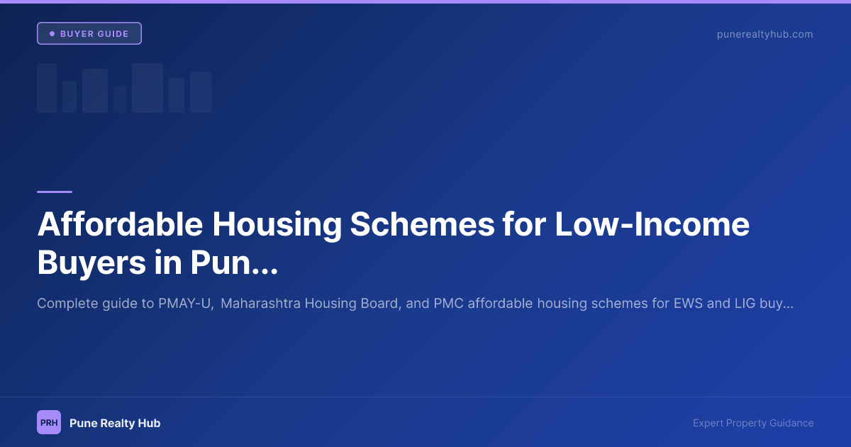 Affordable Housing Schemes for Low-Income Buyers in Pune 2026