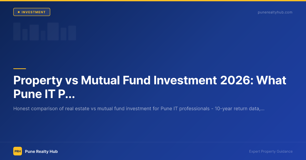 Property vs Mutual Fund Investment 2026: What Pune IT Professionals Should Actually Choose