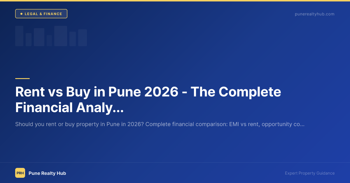 Rent vs Buy in Pune 2026 — The Complete Financial Analysis for IT Professionals