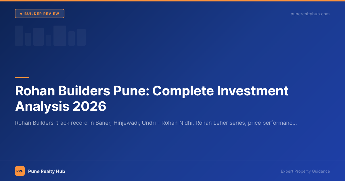 Rohan Builders residential project in Baner Pune
