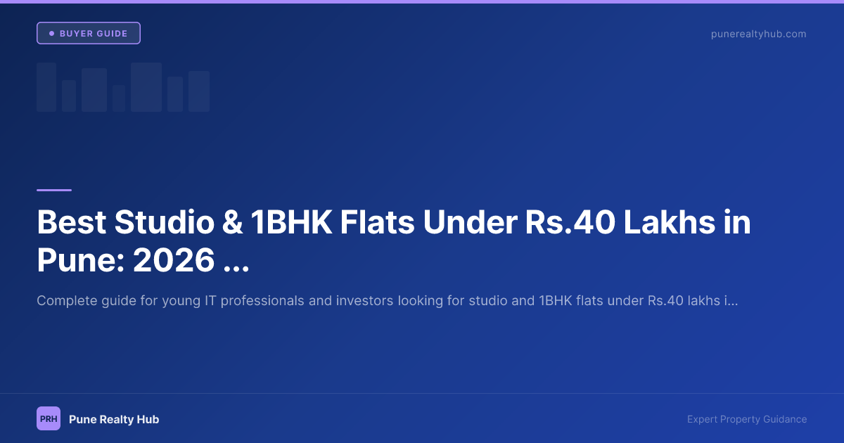 Affordable 1BHK apartment in Ravet, Pune