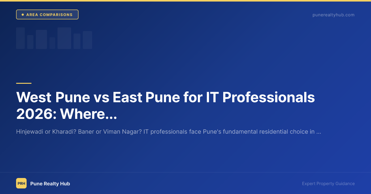 West Pune vs East Pune IT professionals property comparison 2026